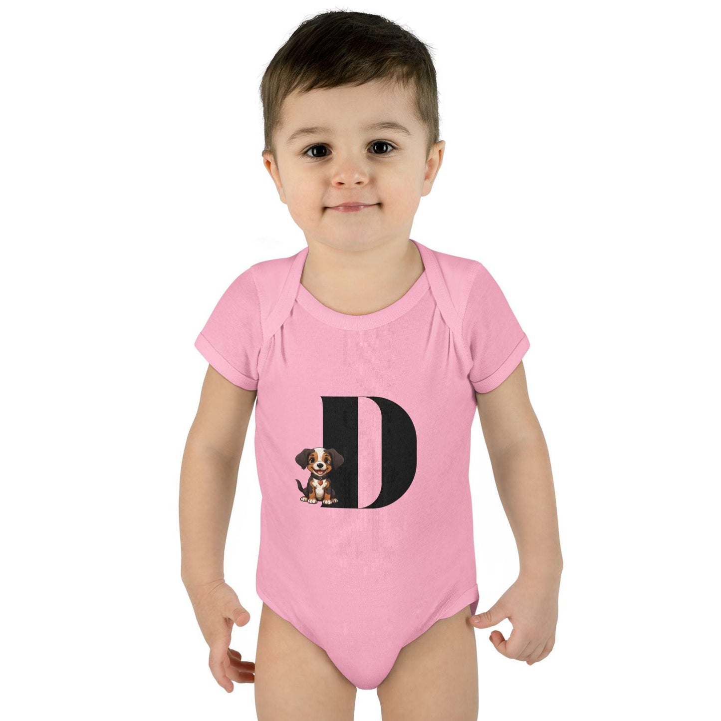 Alphabet Adventures: Letter D - Dog Baby Onesie Dress Your Little Darling in Dog-gone Delightful Style - Whippie's