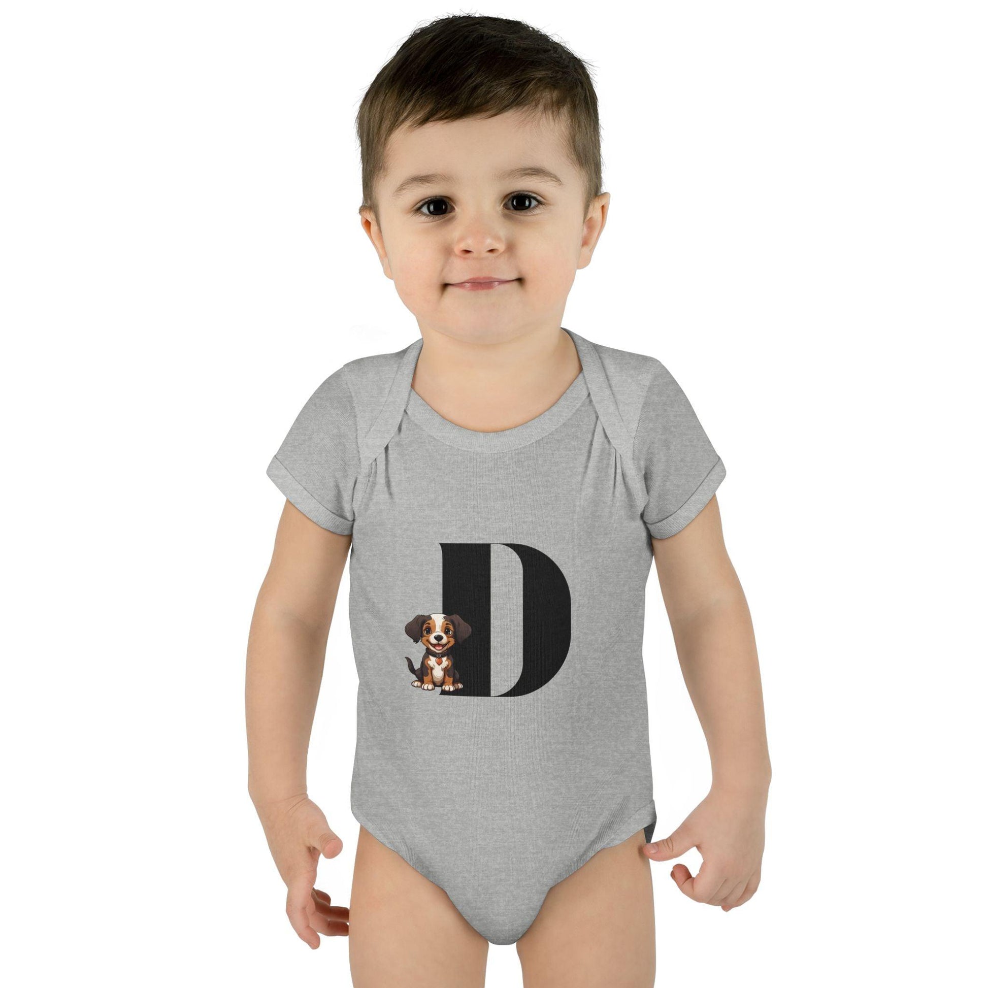Alphabet Adventures: Letter D - Dog Baby Onesie Dress Your Little Darling in Dog-gone Delightful Style - Whippie's