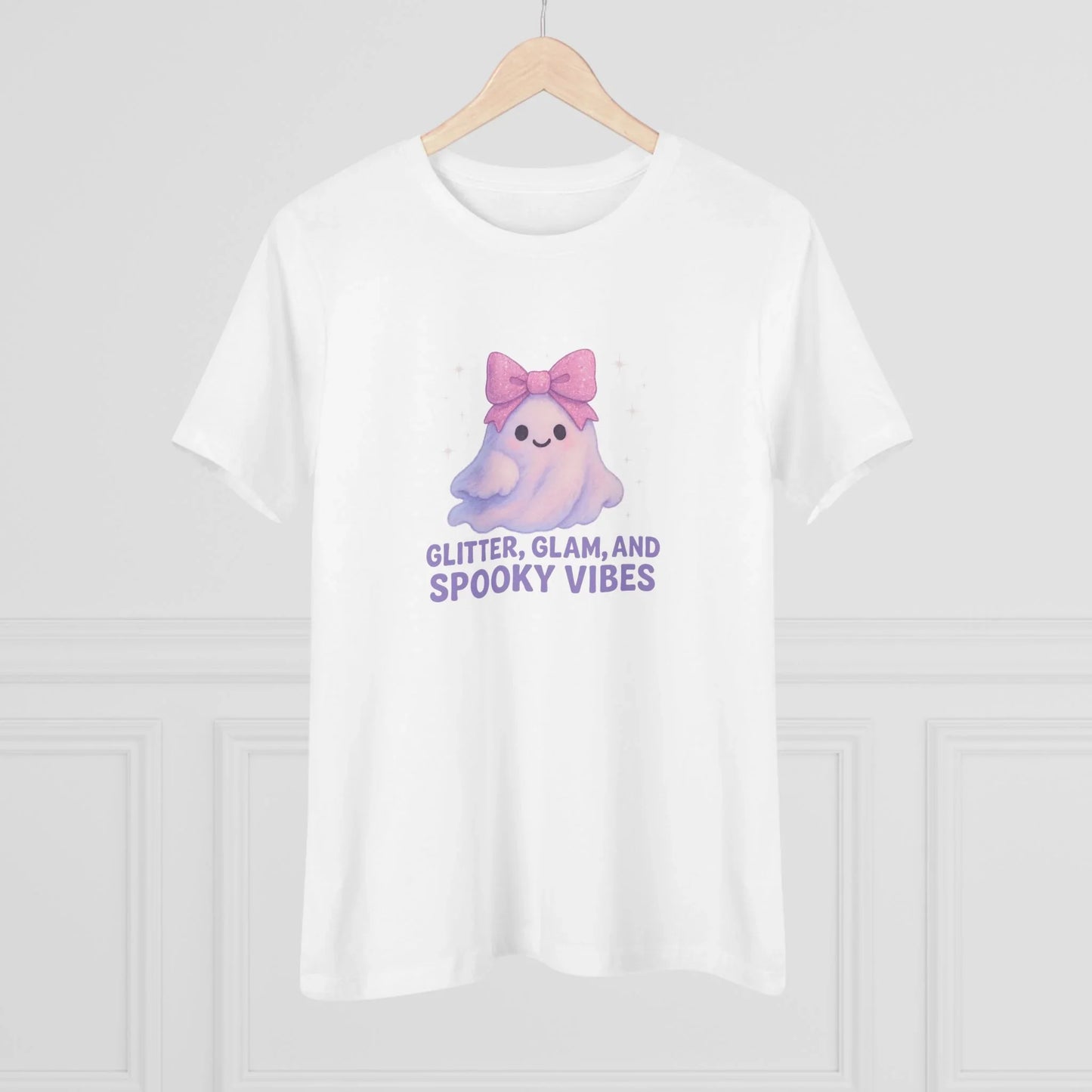 Glitter, Glam, & Spooky Vibes Women's Relaxed Tee - Whippie's