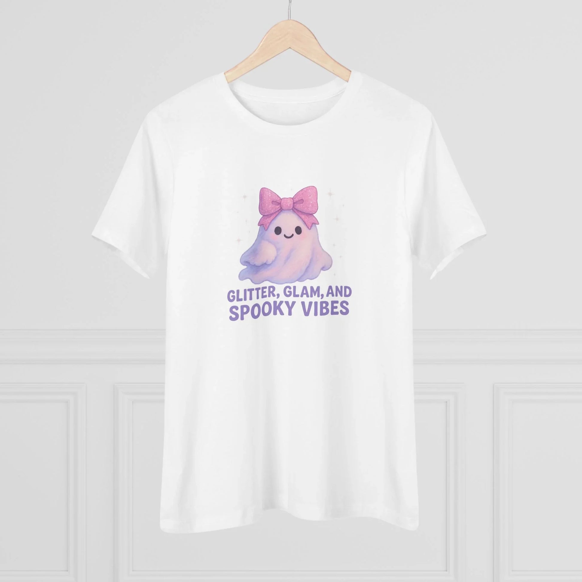 Glitter, Glam, & Spooky Vibes Women's Relaxed Tee - Whippie's