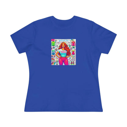 Dance Mom: You've Got This - Red Hair Mom - Curvy - Women's Softstyle Tee - Whippie's