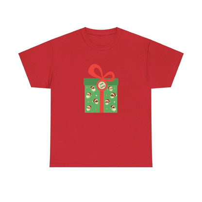 Love Santa Present 🎅 Unisex Heavy Cotton™ Tee! - Whippie's