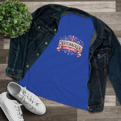 Nutcracker Crest - A Magical Christmas! 🎄 Women's Softstyle Tee - Whippie's