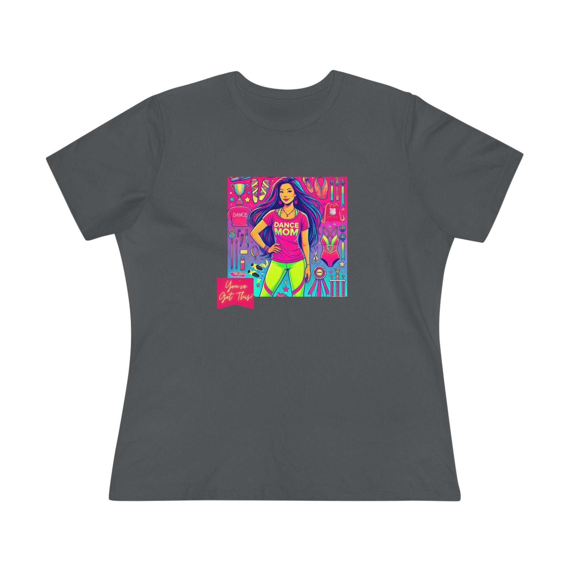 Dance Mom Magic (Asian Mom) - A Colorful Celebration 🌈 - Women's Softstyle Tee - Whippie's