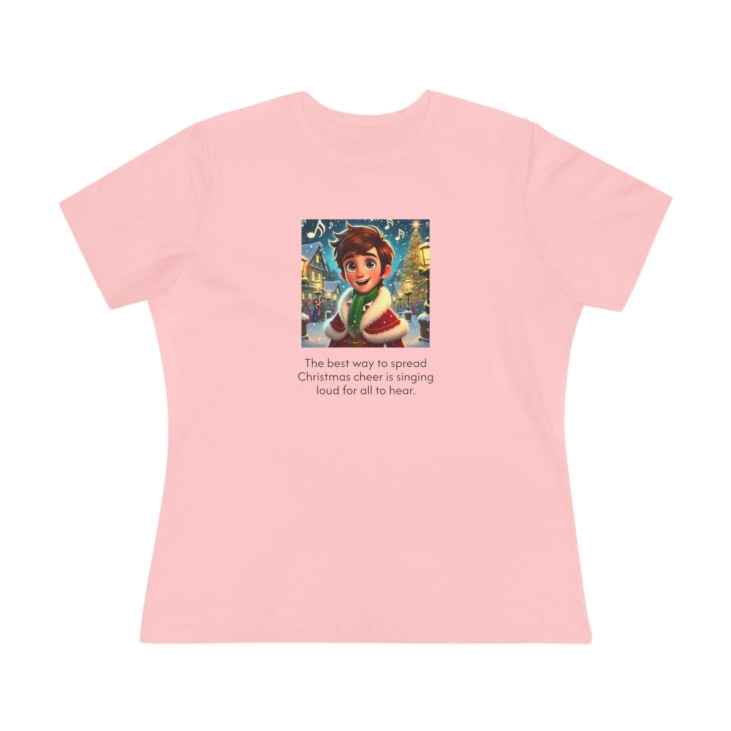 Caroler - Christmas Cheer - BHB Boy - Women's Tee - Whippie's