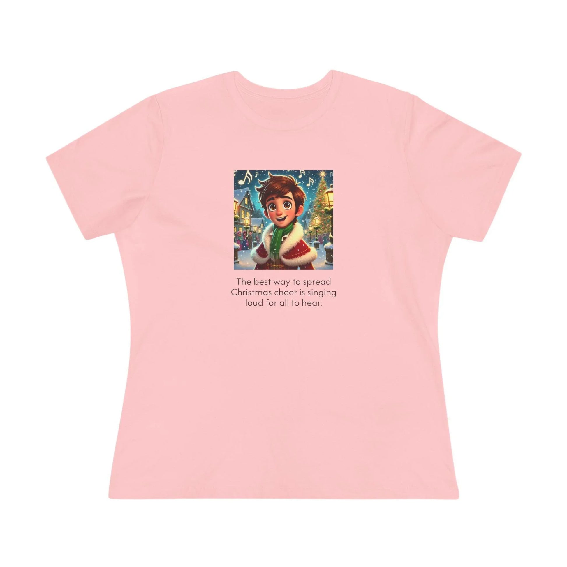 Caroler - Christmas Cheer - BHB Boy - Women's Tee - Whippie's