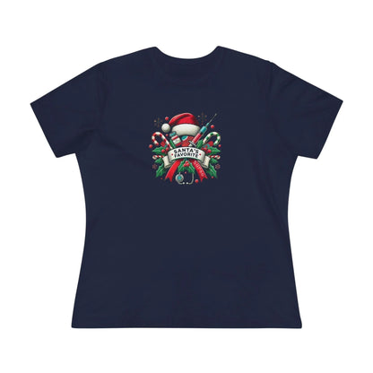 Santa's Favorite School Nurse - Women's Softstyle Tee - Whippie's
