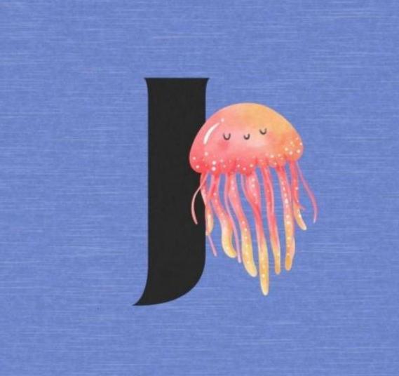 Alphabet Adventures: Letter J - Jellyfish Toddler T-shirt - Whippie's