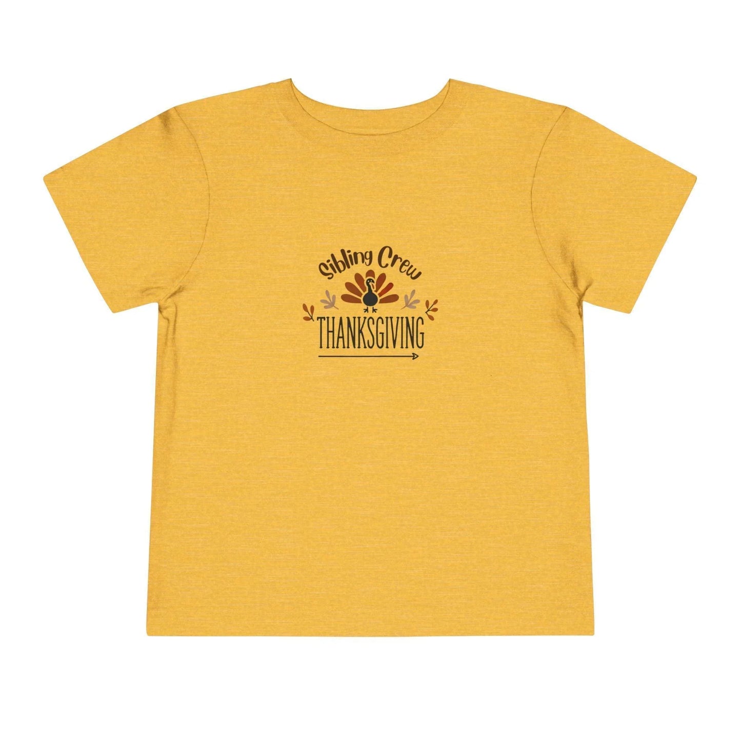Thanksgiving Sibling Crew - Toddler Short Sleeve Tee - Whippie's