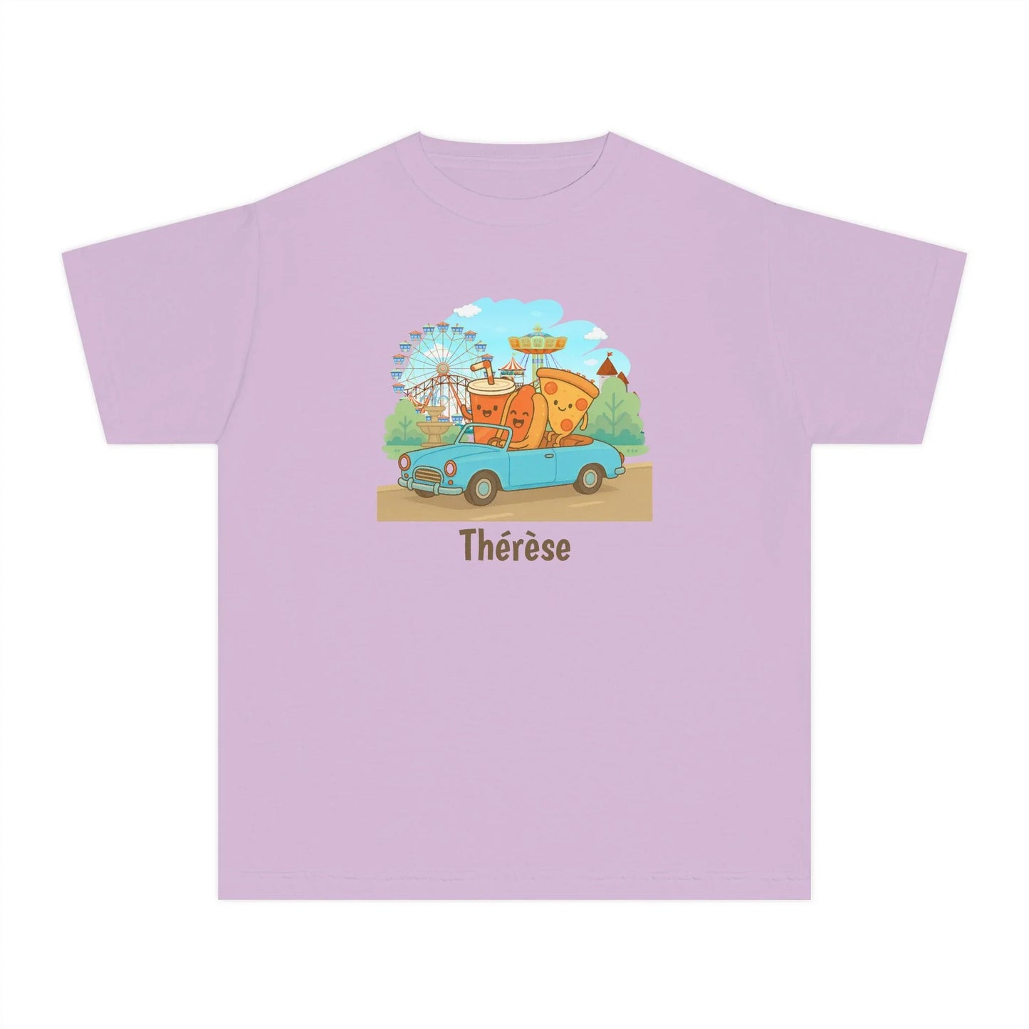 Fast Food Joyride Youth Tee - Fun & Whimsical Adventures! Personalizable