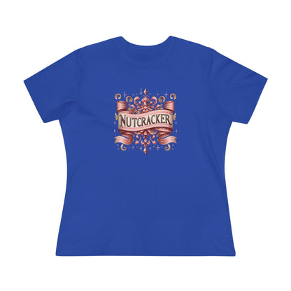 Nutcracker Crest - A Classic Christmas 🎄 - Women's Softstyle Tee - Whippie's