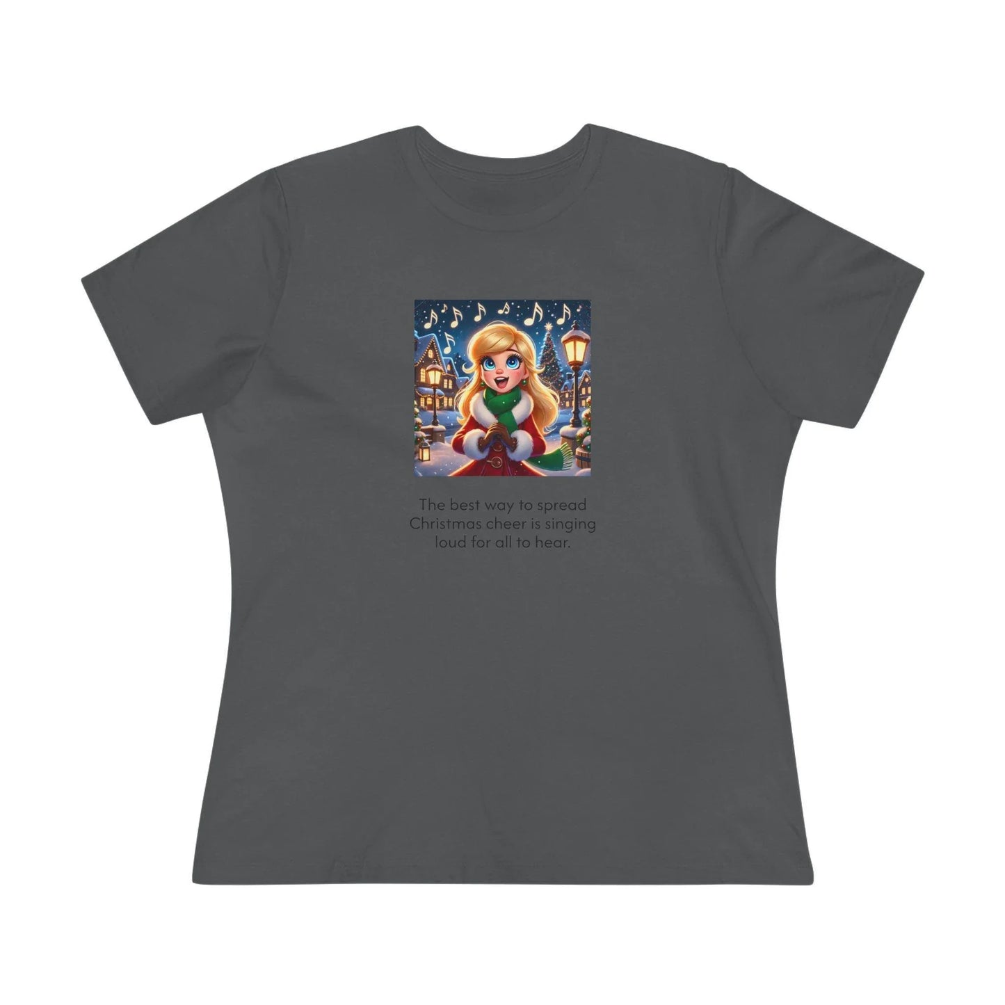 Caroler - Christmas Cheer - LBH Girl - Women's Softstyle Tee - Whippie's