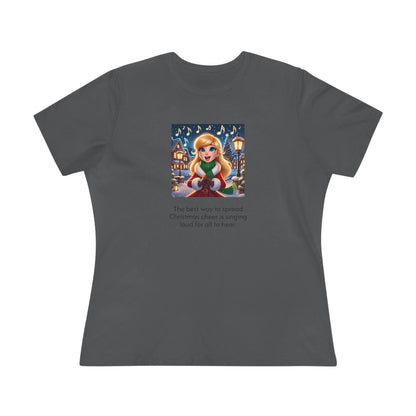 Caroler - Christmas Cheer - LBH Girl - Women's Softstyle Tee - Whippie's