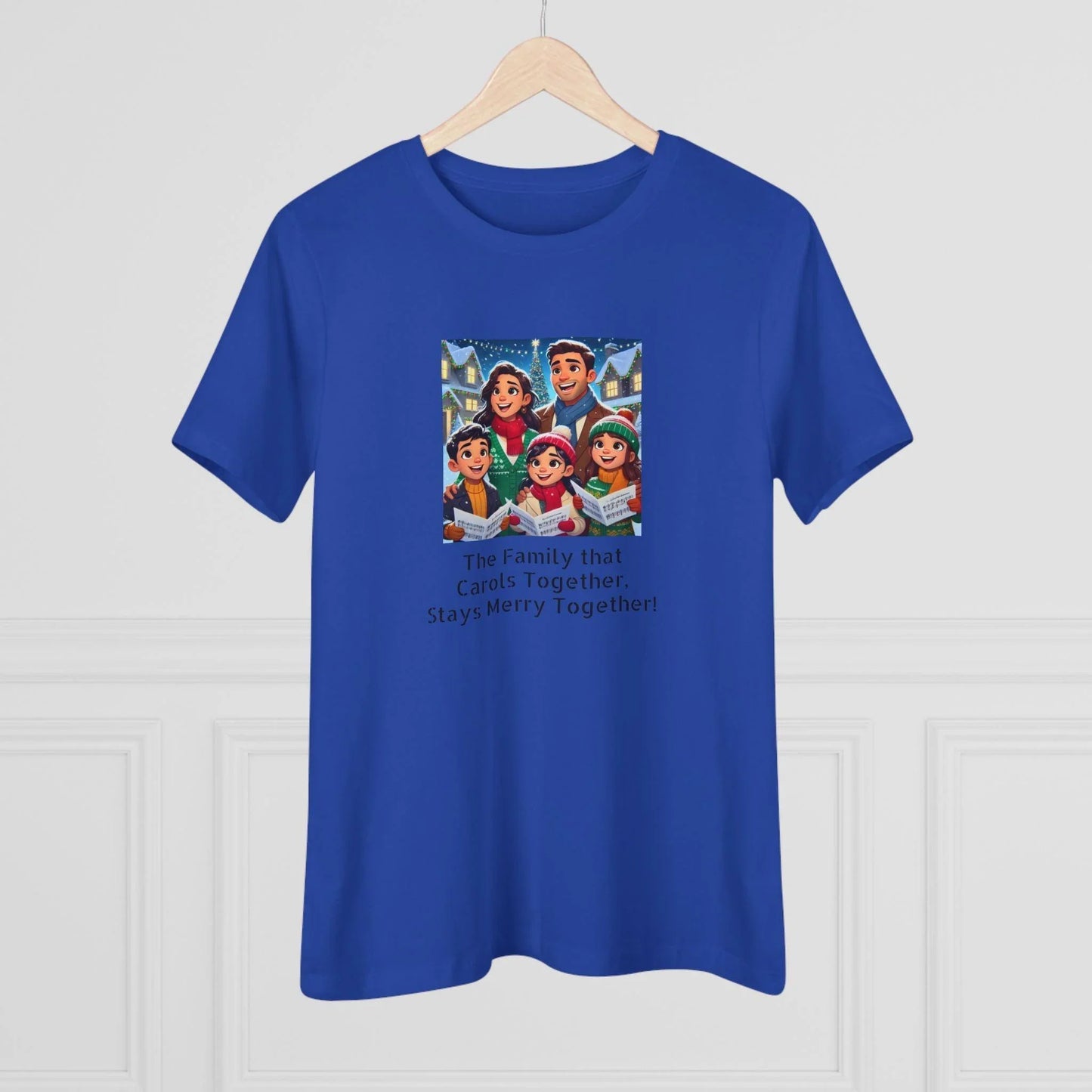 The Family that Carols Together, Stays Merry Together! - Women's Softstyle Tee - Whippie's
