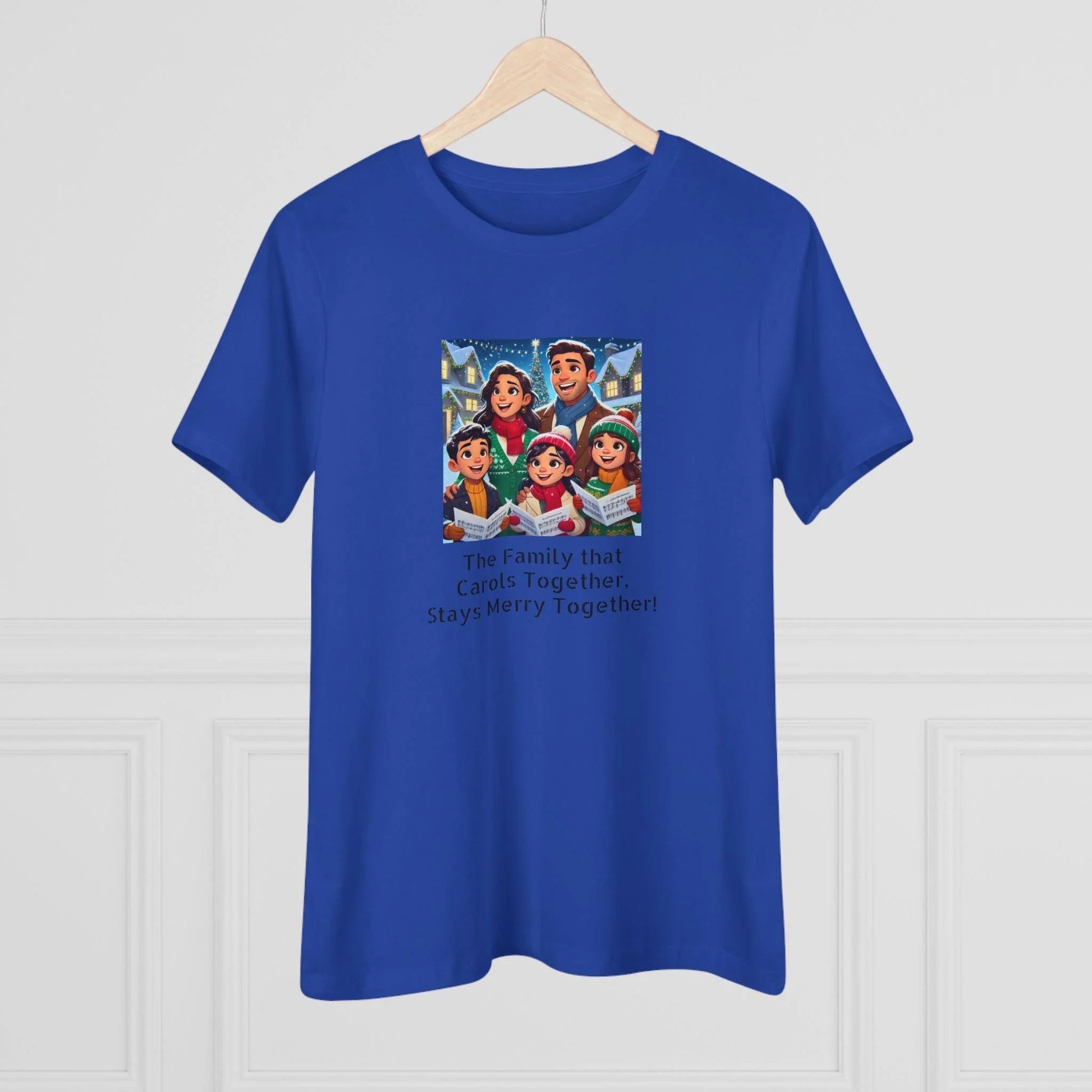 The Family that Carols Together, Stays Merry Together! - Women's Softstyle Tee - Whippie's