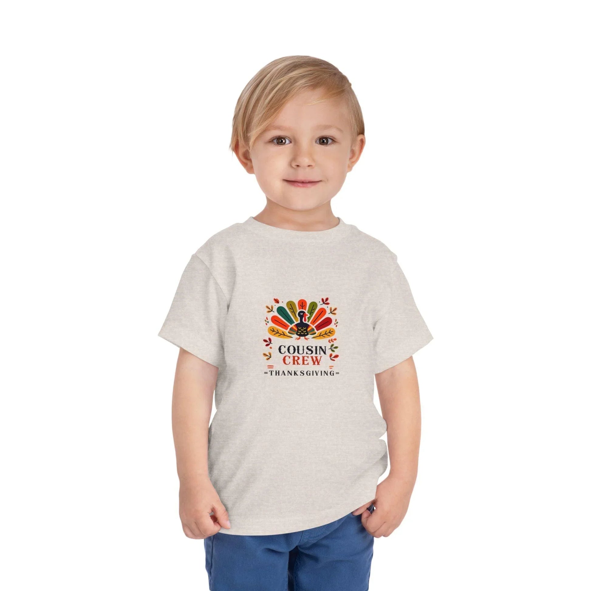 Cousin Crew Thanksgiving - Toddler Short Sleeve Tee - Whippie's