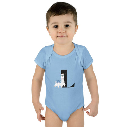 Alphabet Adventures: Letter L - Llama Baby Onesie L is for Llama Lovin' - Whippie's