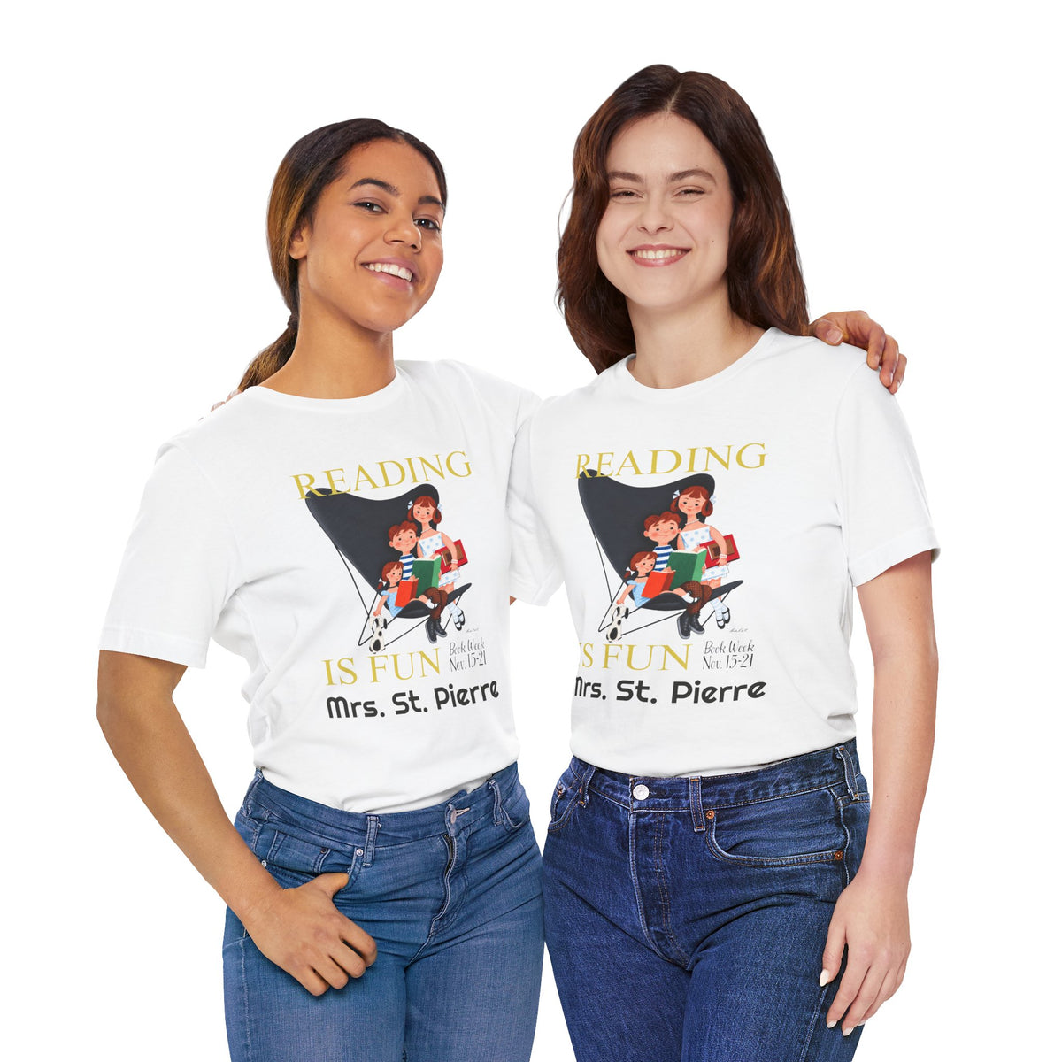 Reading Is Fun Retro Book Tshirt 1953