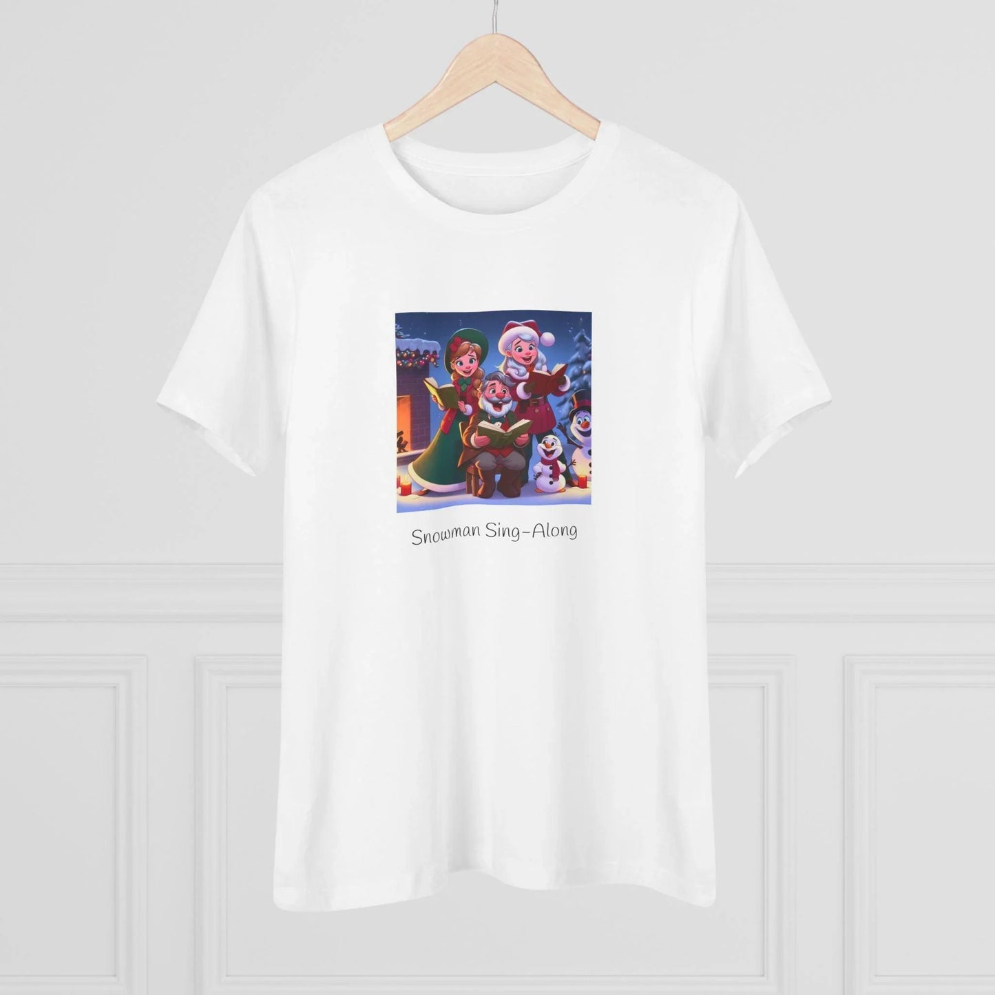 Snowman Sing-Along - Women's Tee - Whippie's