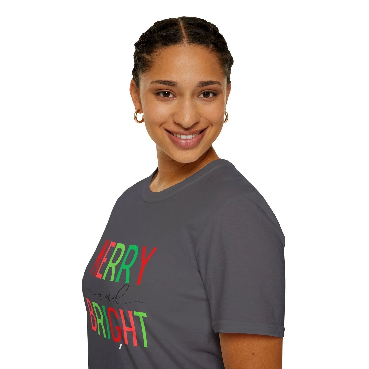 Merry and Bright Unisex Tee 🌈✨ - Whippie's