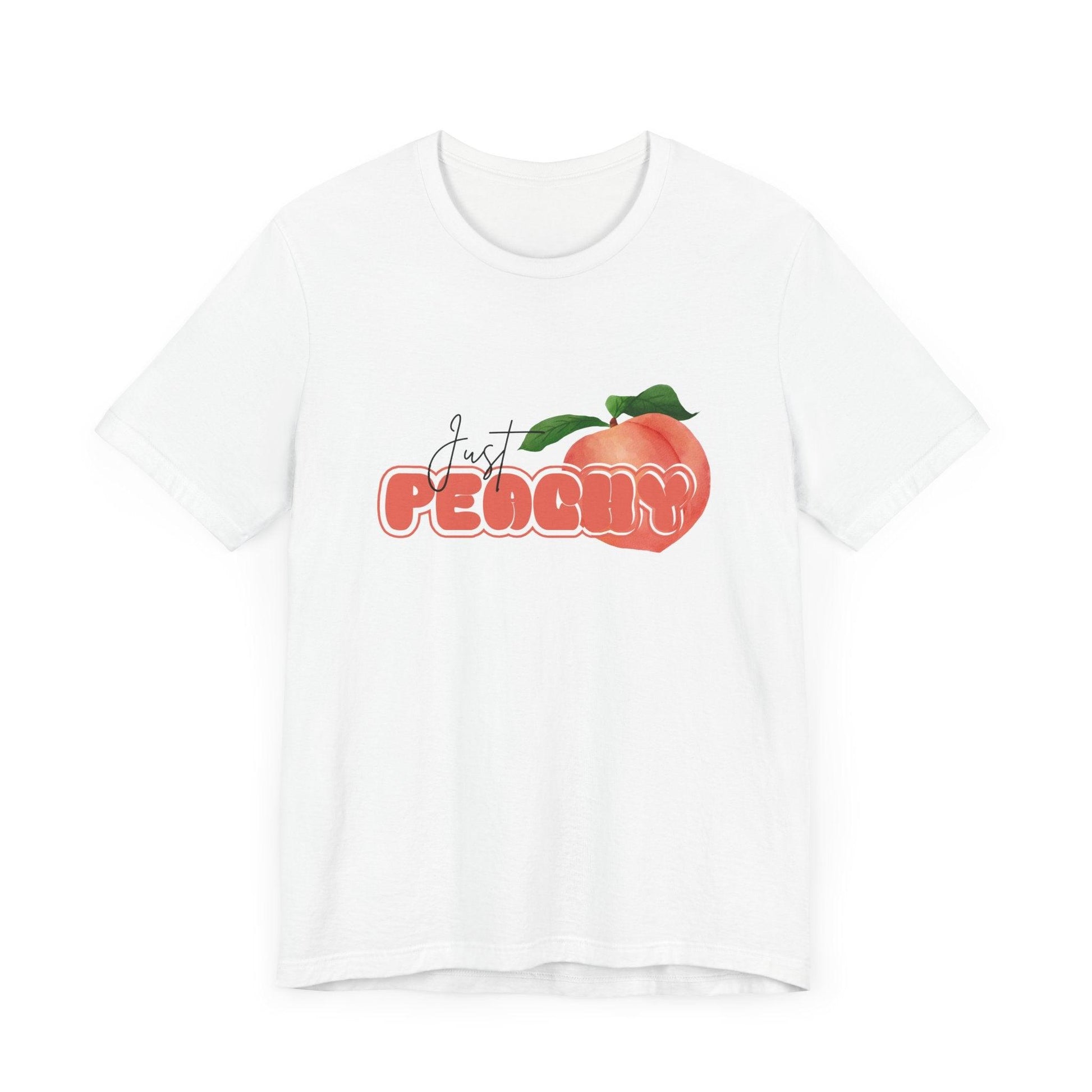 Just Peachy Unisex Jersey Tee - 🍑 Embrace the Sweetness of Life! 🍑 - Whippie's