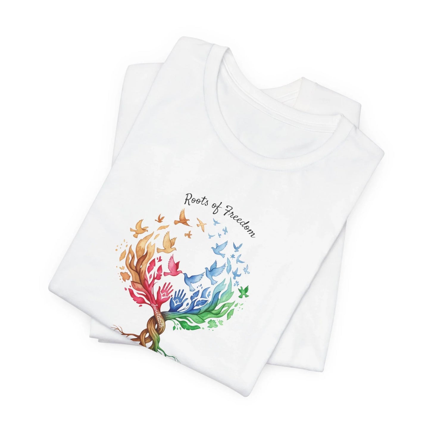 Juneteenth: Roots of Freedom Unisex Tee - Whippie's