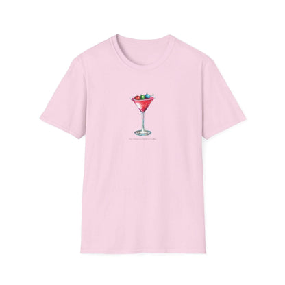 My Christmas Spirit is Vodka 🍸🎄 - Unisex Softstyle T-shirt - Whippie's