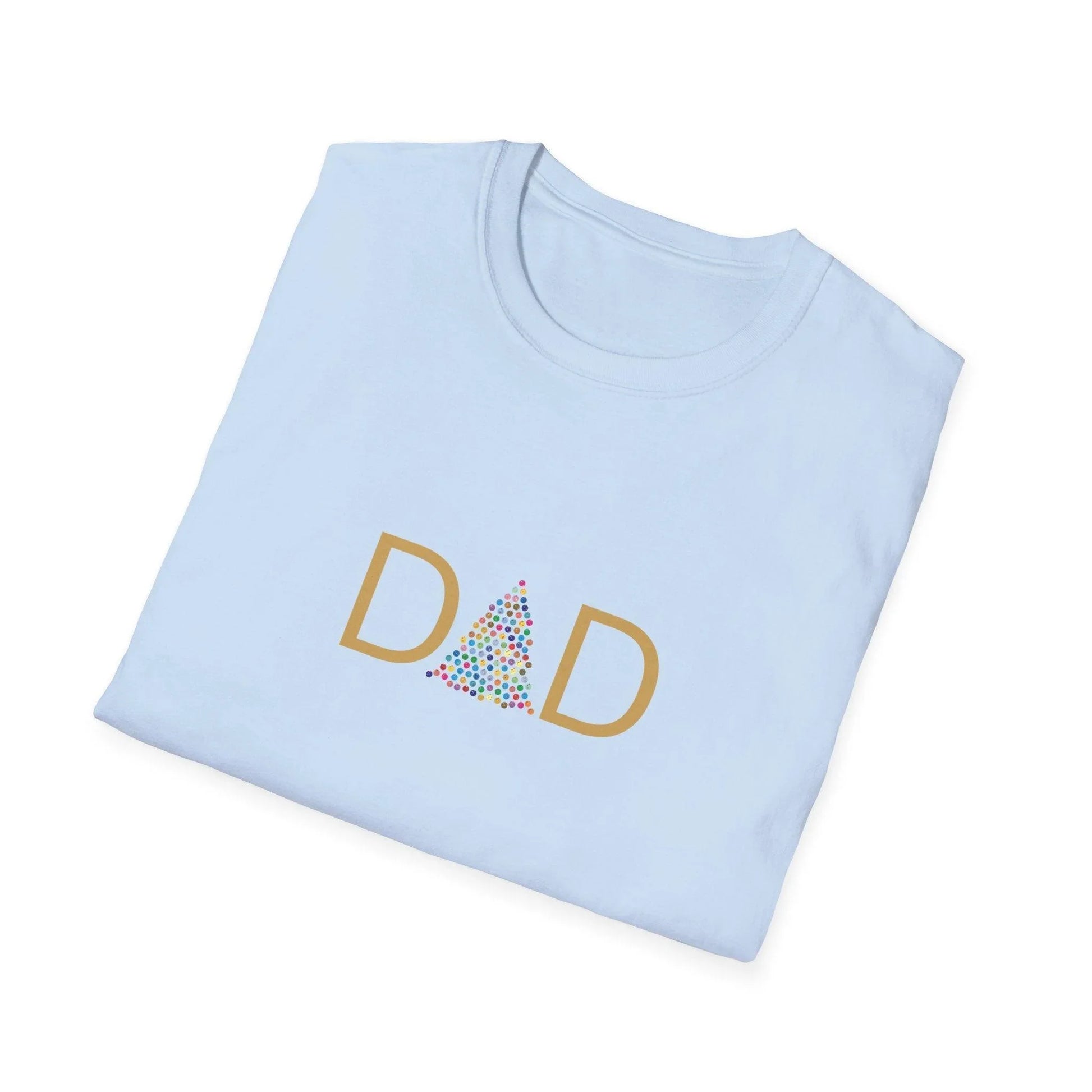 DAD 🎄 - Golden Christmas Dad! ✨🎁- Mens Softstyle T-shirt - Whippie's