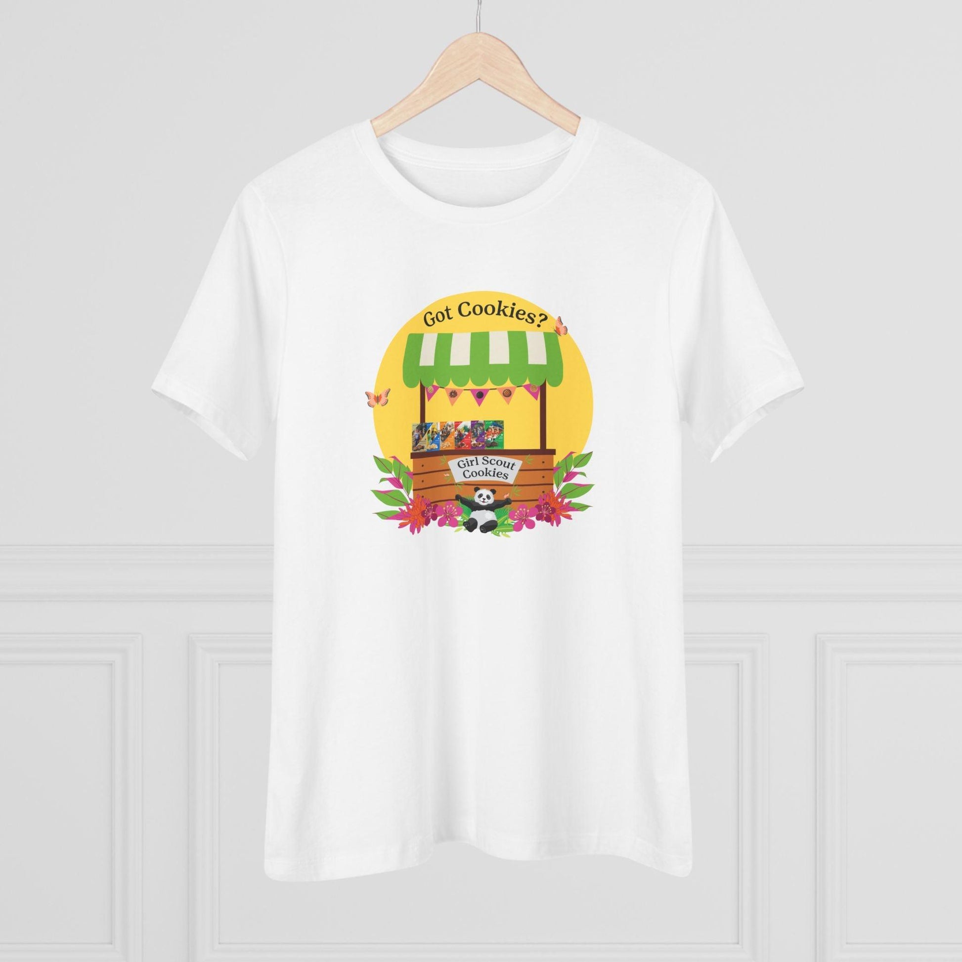 Got Cookies? Women's Tee - Support Your Local Girl Scout! 🍪🐼 - Whippie's