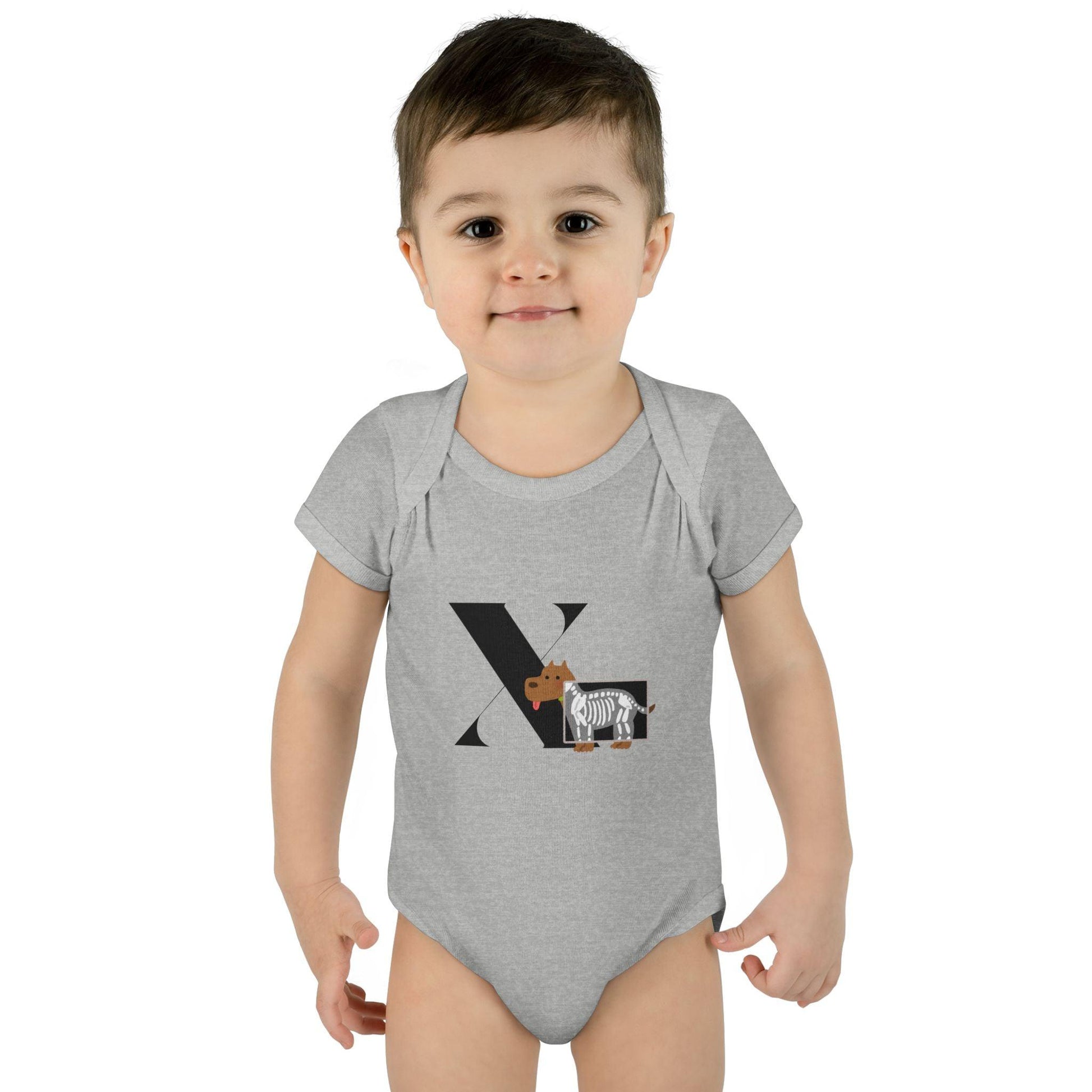 Alphabet Adventures: Letter X - X-Ray Vision Baby Onesie X is for X-Ray Vision! - Whippie's