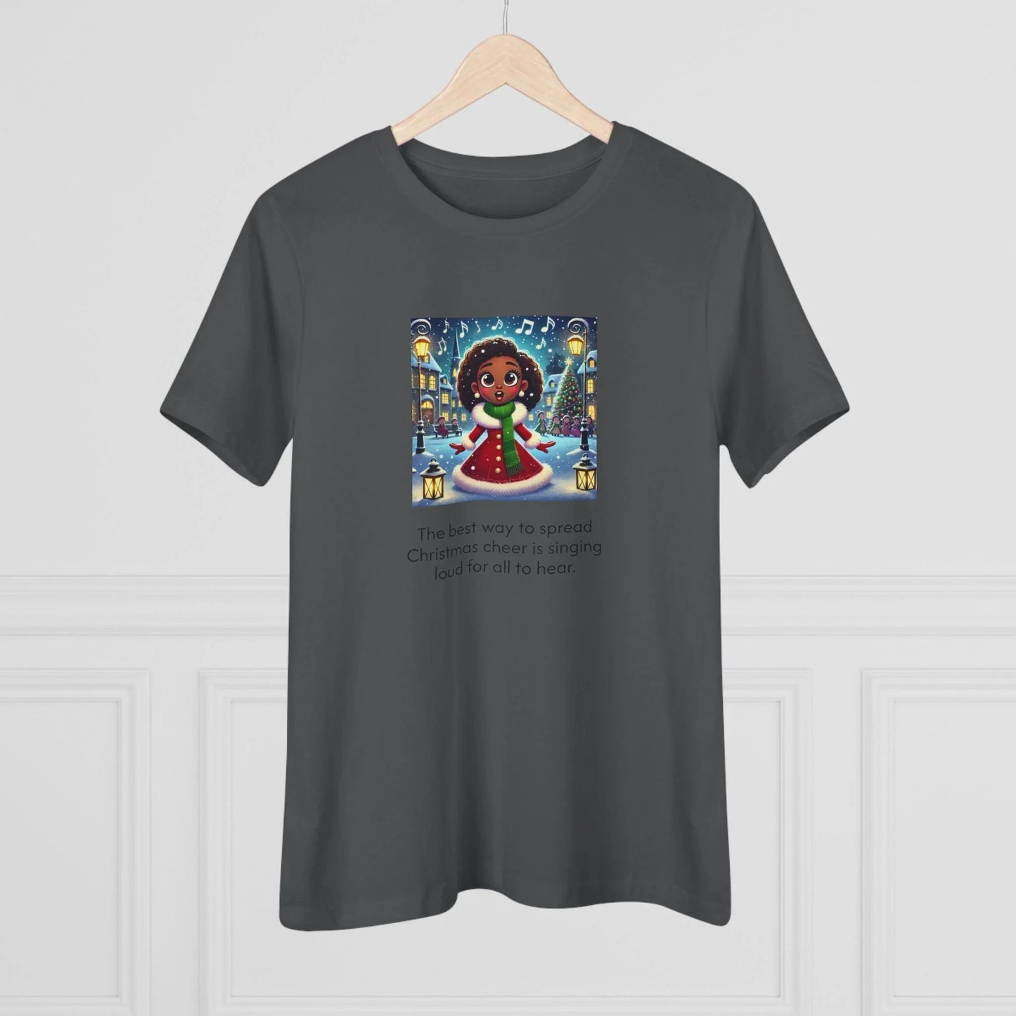 Caroler - Christmas Cheer - Younger BH Girl - Women's Tee - Whippie's