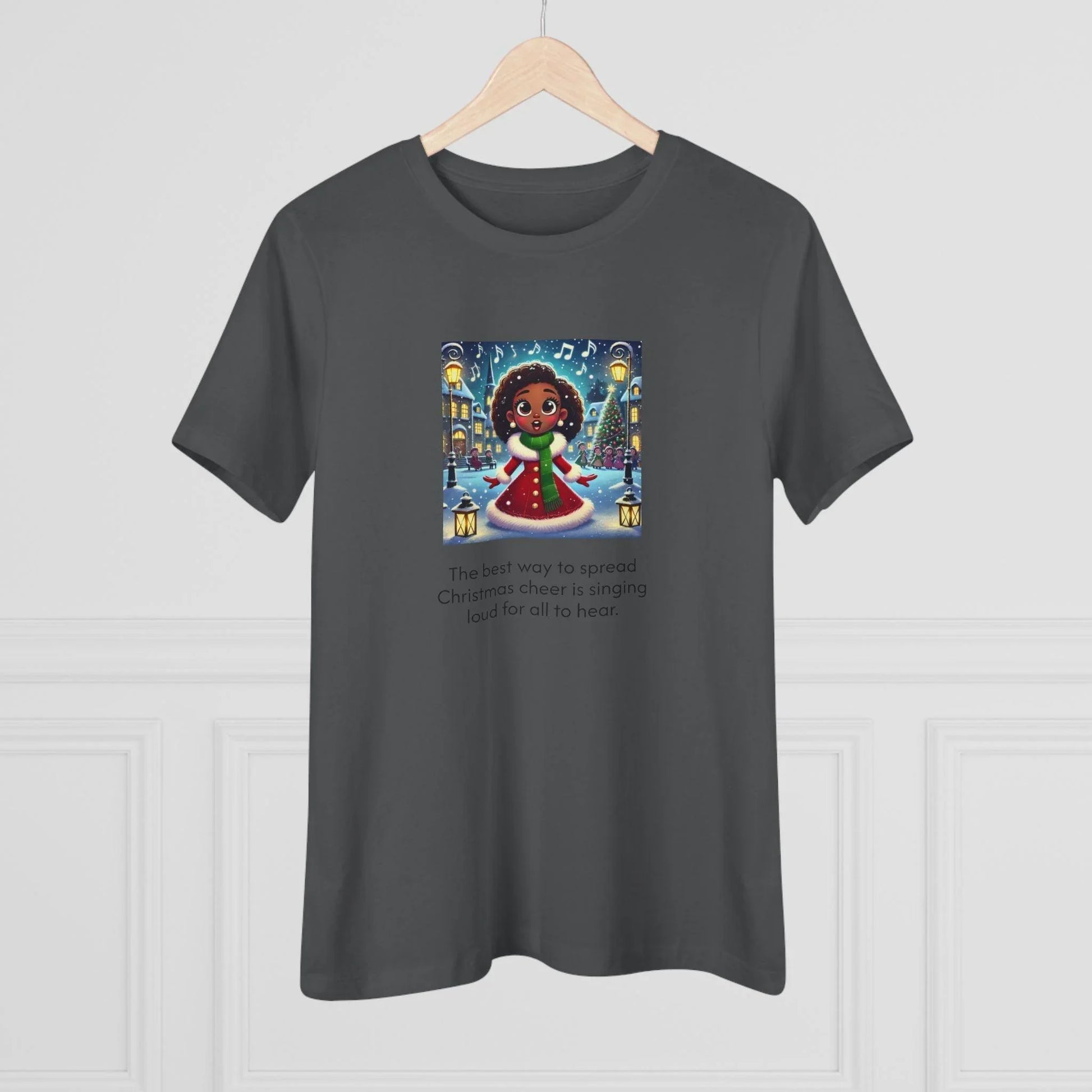Caroler - Christmas Cheer - Younger BH Girl - Women's Tee - Whippie's