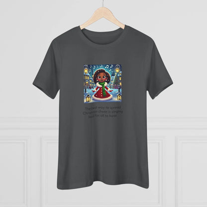 Caroler - Christmas Cheer - Younger BH Girl - Women's Tee - Whippie's