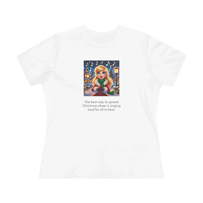 Caroler - Christmas Cheer - LBH Girl - Women's Softstyle Tee - Whippie's