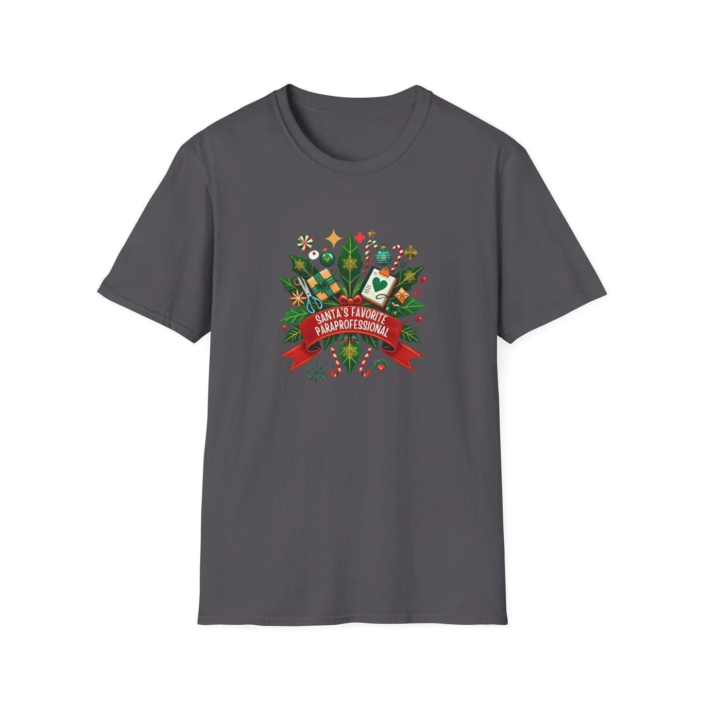 Santa's Favorite Paraprofessional Unisex Tee ✏️🎅 - Whippie's