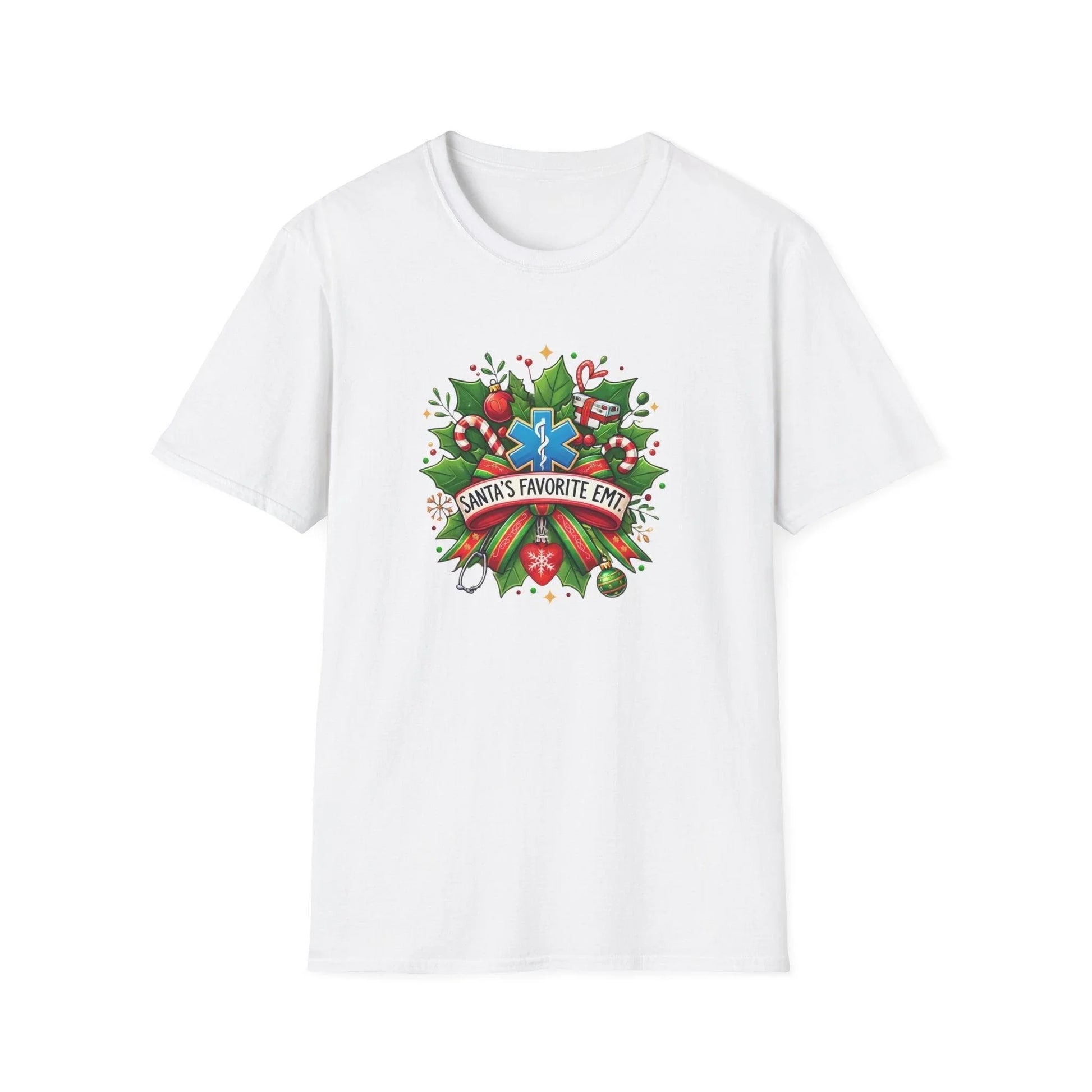 Santa's Favorite EMT Unisex Tee 🚑🎅 - Whippie's