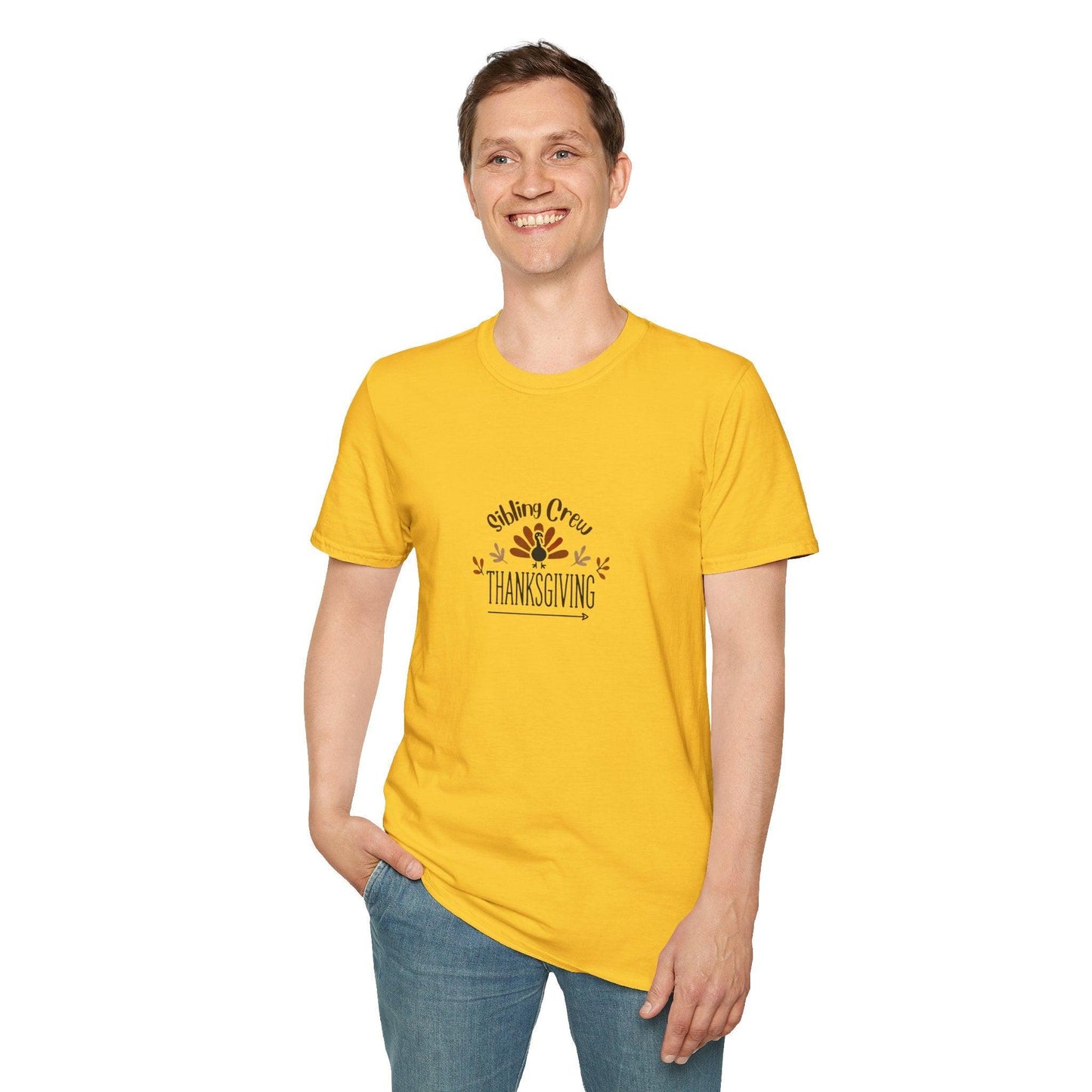 Thanksgiving Sibling Crew Unisex T-Shirt - Whippie's