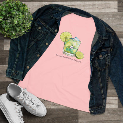 Buzzed to Infinity Cocktail Shirt - Drinking Around the World Tee