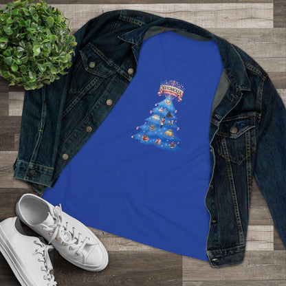 Nutcracker Christmas Tree - A Festive Affair! 🎄✨ Women's Softstyle Tee - Whippie's