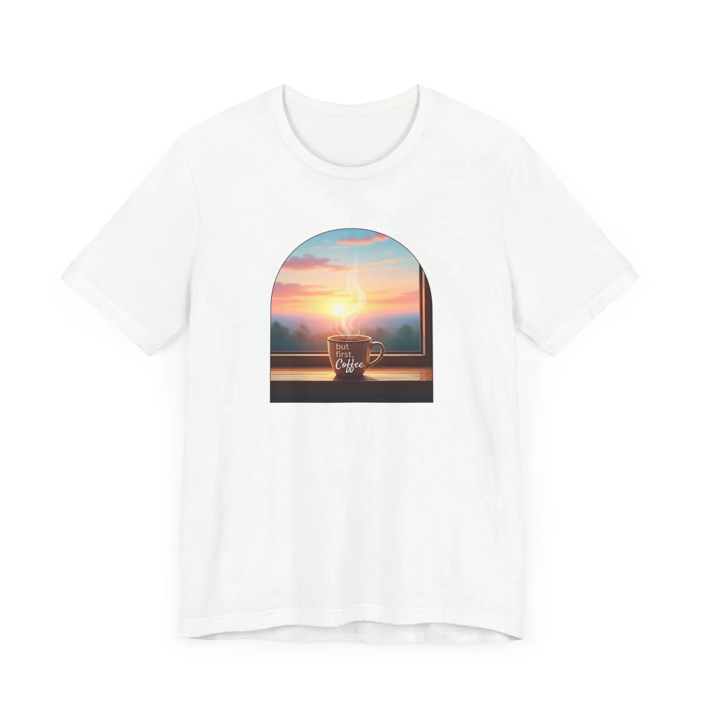 But First, Coffee - Unisex Jersey Tee - Whippie's