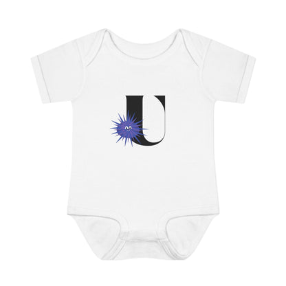 Alphabet Adventures: Letter U - Unforgettable Urchin Baby Onesie U is for Unforgettable Urchin! - Whippie's