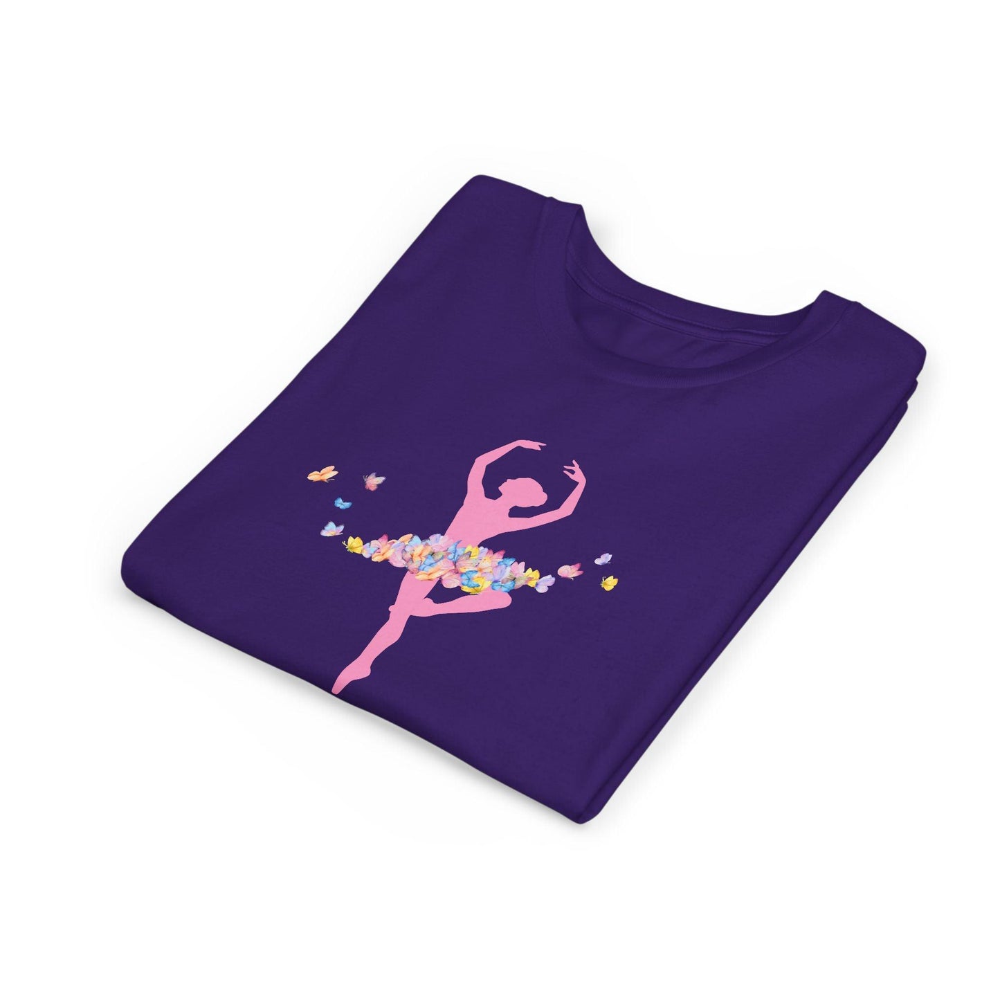 Butterfly Ballerina [Dancer Name] Youth Tee - Personalizable - Whippie's