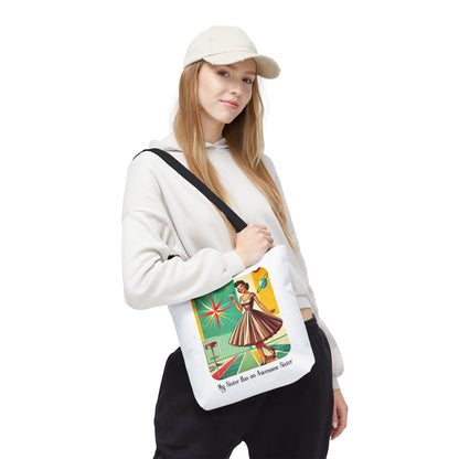 Mid-Century Awesome Sister Tote Bag | Sister Gift