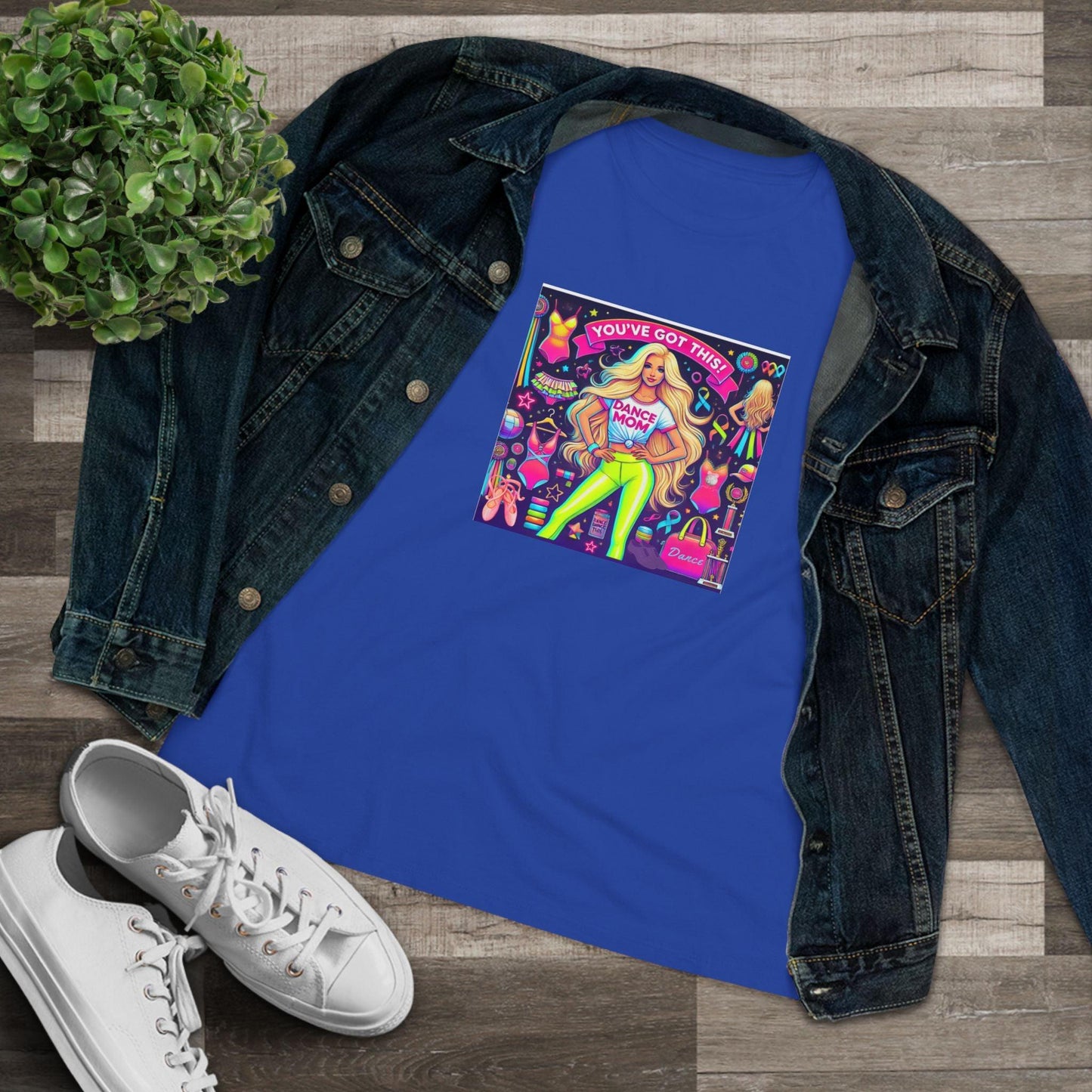 You've Got This! Dance Mom (Young Blonde Mom) - A Sparkling Performance ⭐️ - Women's Softstyle Tee - Whippie's