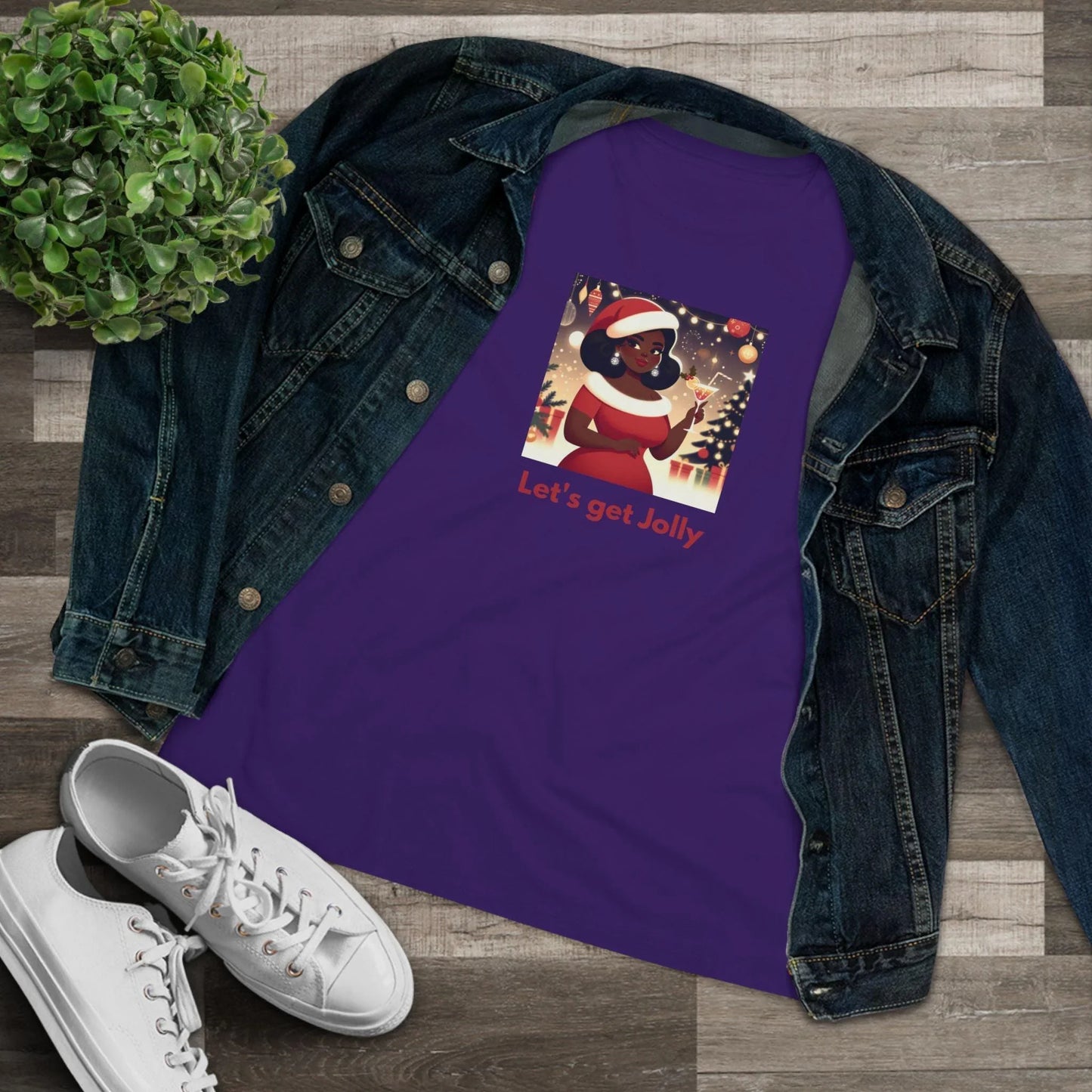 Let's Get Jolly - Women's Softstyle Tee - Whippie's