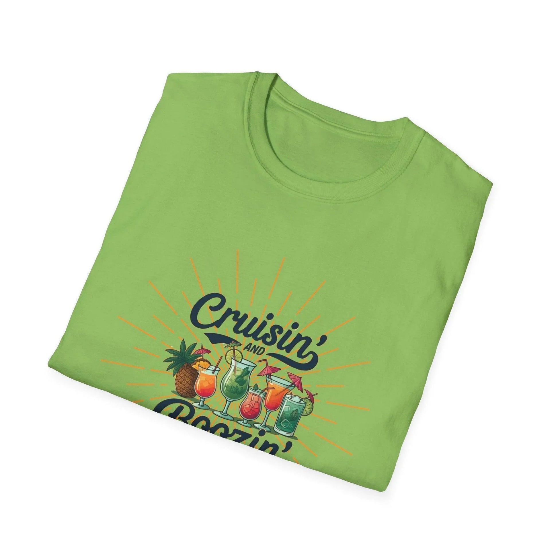 Cruisin' and Boozin Unisex Tee 🛳️🍹 - Whippie's