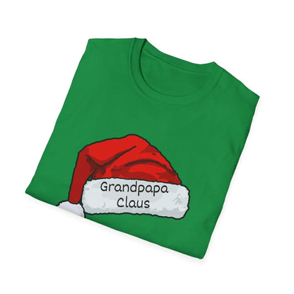 Grandpapa Claus: The Gift-Giving Legend 🎅🎁- Mens Softstyle T-shirt - Whippie's
