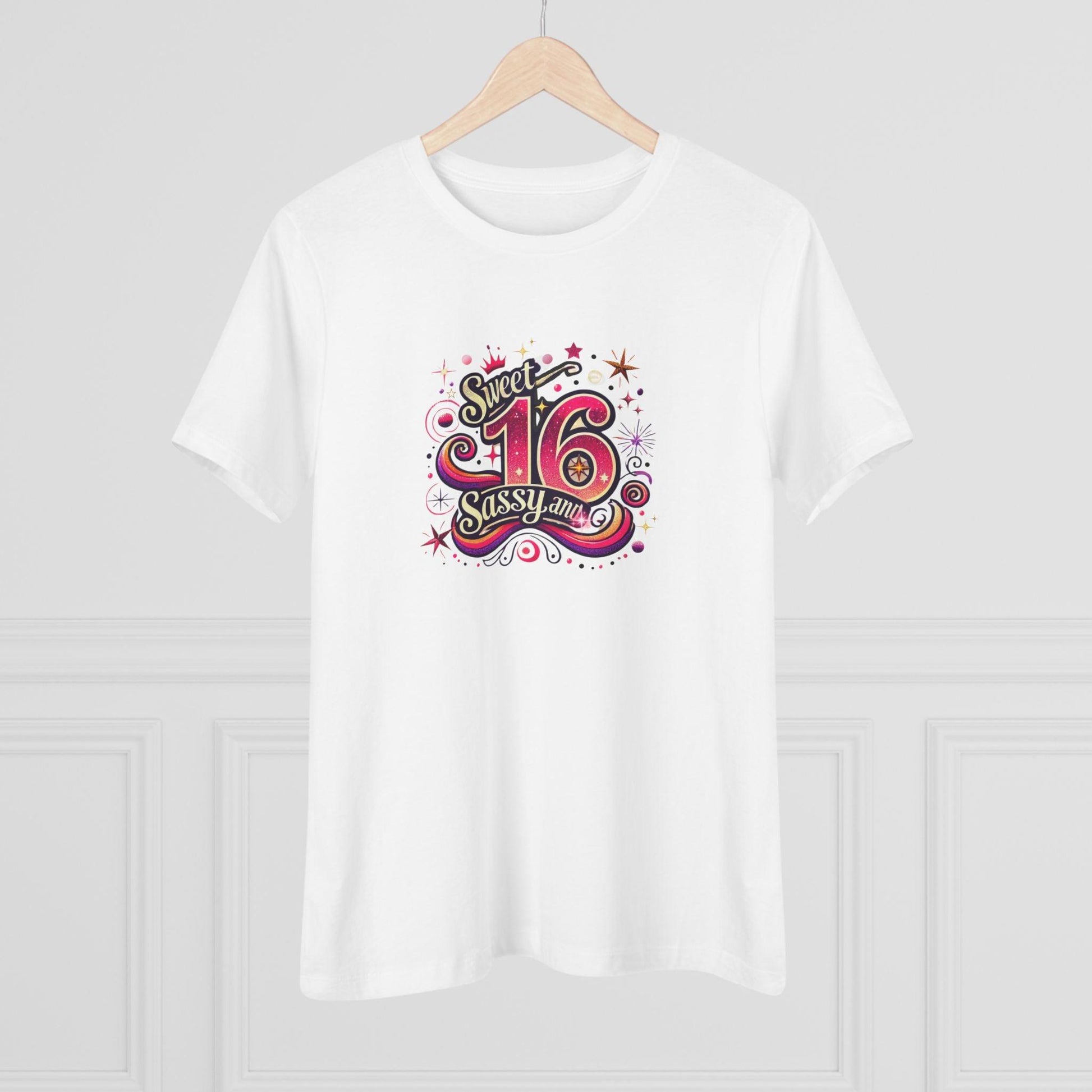 Sweet, Sassy, and 16 - Celebrate in Style! 🎉 - Women's Softstyle Tee - Whippie's