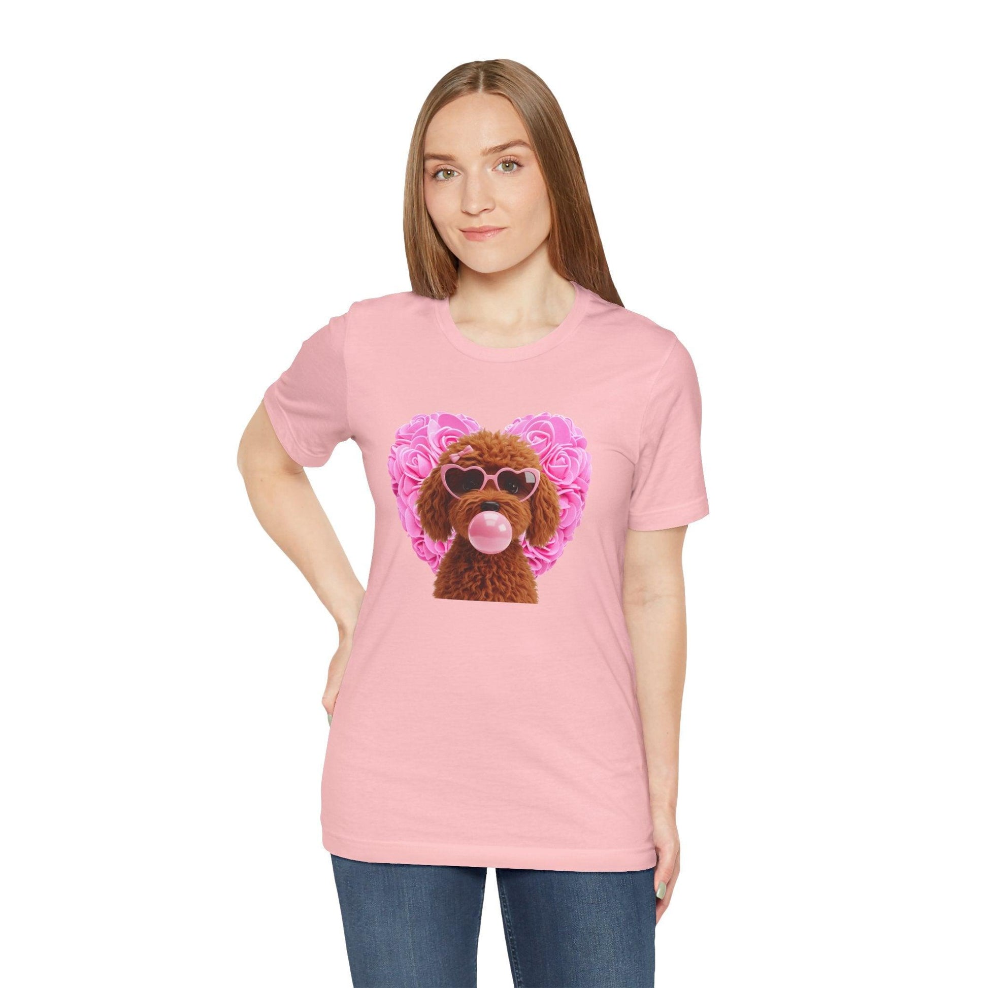 Doodle Love Unisex Jersey Tee - 💖 Cuteness Overload! 💖 - Whippie's