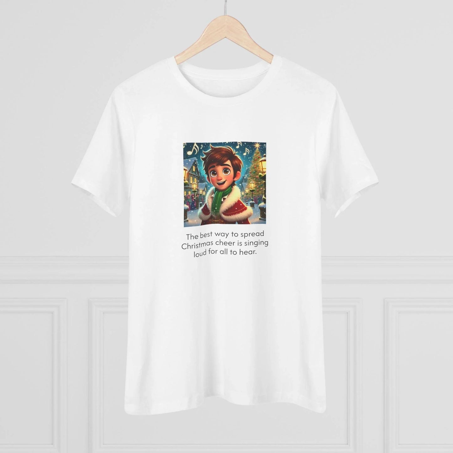 Caroler - Christmas Cheer - BHB Boy - Women's Tee - Whippie's